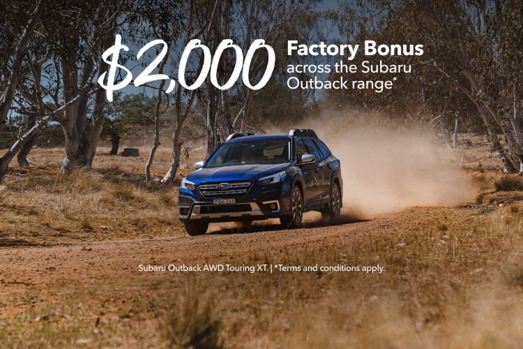 Subaru Outback $2000 factory bonus Image