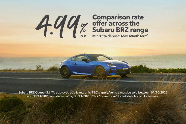 Subaru BRZ finance offer Image
