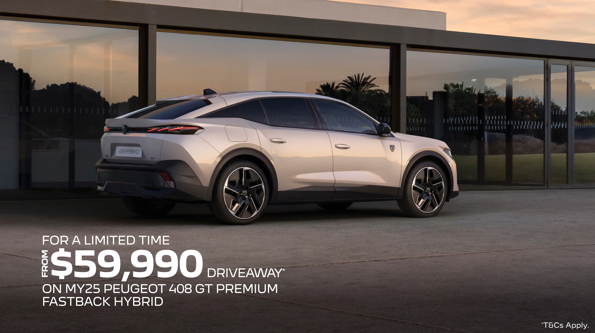 PEUGEOT 408 FASTBACK HYBRID DRIVEAWAY OFFER* Image